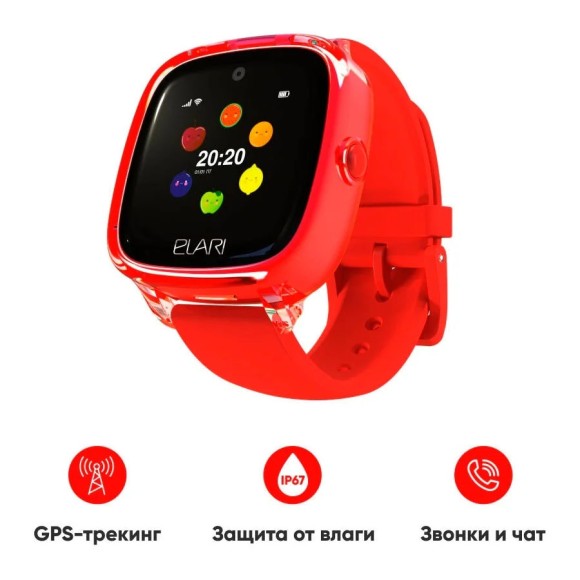 Часы Elari KidPhone Fresh (красный)