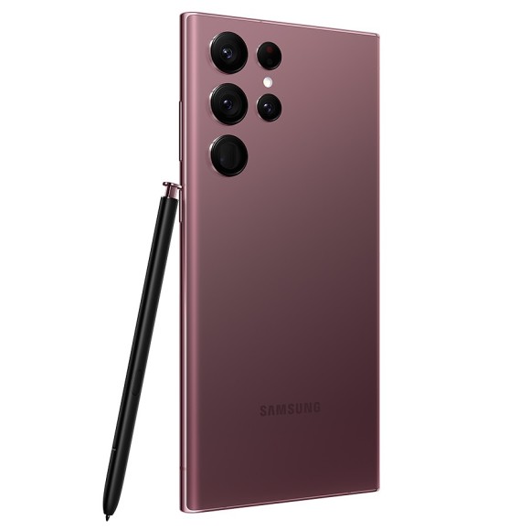 Смартфон Samsung SM-S908E Galaxy S22 Ultra 5G 8/128Gb , не РСТ (Бургунди)
