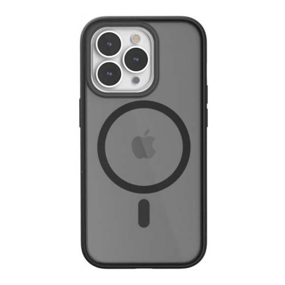 Чехол-накладка для iPhone 15 Pro DFANSDESIGN Mag Comfortable черный