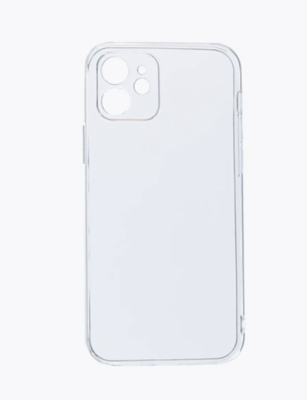 Чехол-накладка для iPhone 12 VEGLAS силикон  прозрачный