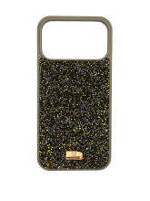 Чехол-накладка для iPhone 17 Pro Max Le Prius Tigress Crystal MagSafe Gold