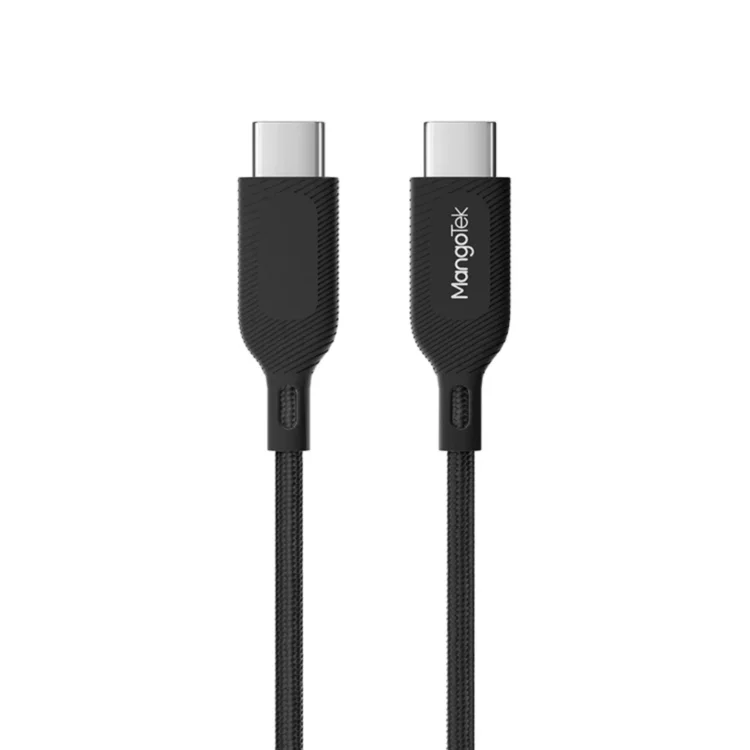 Кабель Mango Tek MCC11 Type-C to Type-C 60W 1.2m Black