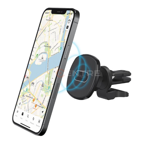 Держатель Deppa MageSafe 55186 для iPhone 12/12 Pro/12 Pro Max, черный