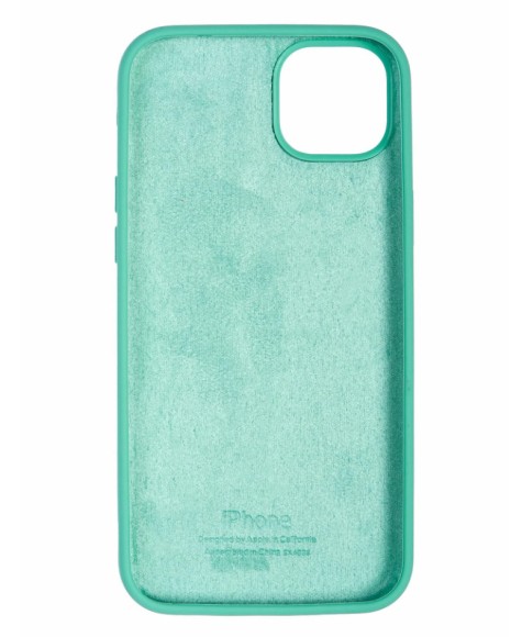Чехол-накладка для iPhone 13 Silicone Case салатовый