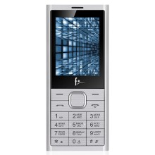 Телефон F+ B280 (серебристый)