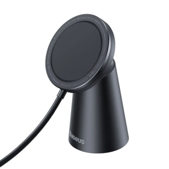 Baseus Simple Magnetic Stand Wireless, 15W, черный, CCJJ000001 Baseus Simple Magnetic Stand Wireless, 15W, черный, CCJJ000001