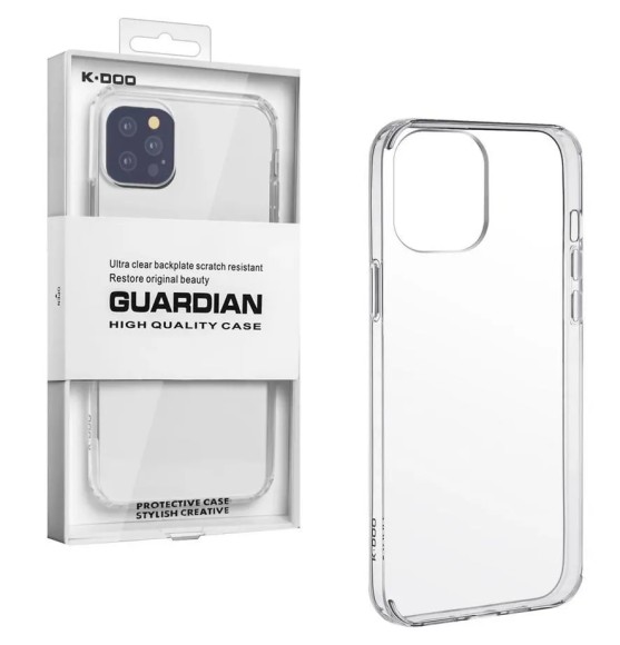 Чехол-накладка для iPhone 12 Pro Max K-DOO Guardian прозрачный