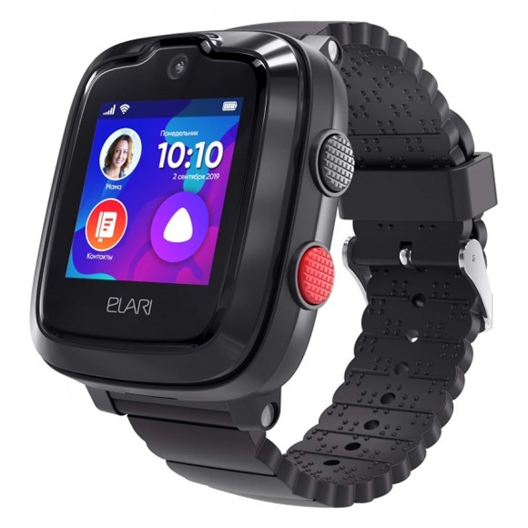 Часы Elari KidPhone 4G (черный)