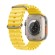 Умные часы Apple Watch Ultra MNHG3 49 мм/One Size корпус из титана, ремешок Band Ocean желтого цвета (Желтый)