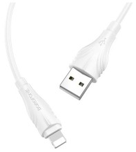Lightning Borofone BX18 2.4A 3м белый
