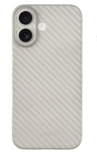Чехол-накладка для iPhone 16 Plus KZDOO Air Carbon Titanium Gray