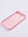 Чехол-накладка для iPhone 11 Pro Leather Silicone Case розовый