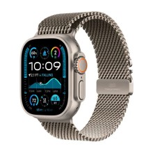 Умные часы Apple Apple Watch Ultra 2 2024 MX5T3 49mm Natural Titanium Case with Natural Titanium Milanese Loop Large  (Natural Titanium, Natural Titanium)