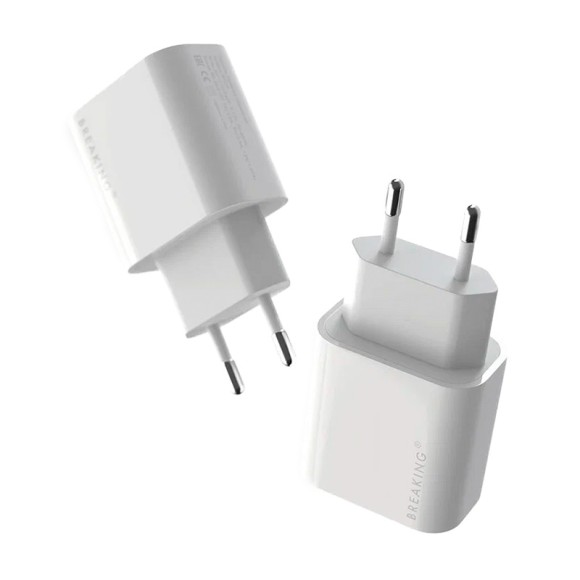СЗУ Breaking WC04 USB-C 20W 3.0A белый СЗУ Breaking WC04 USB-C 20W 3.0A белый