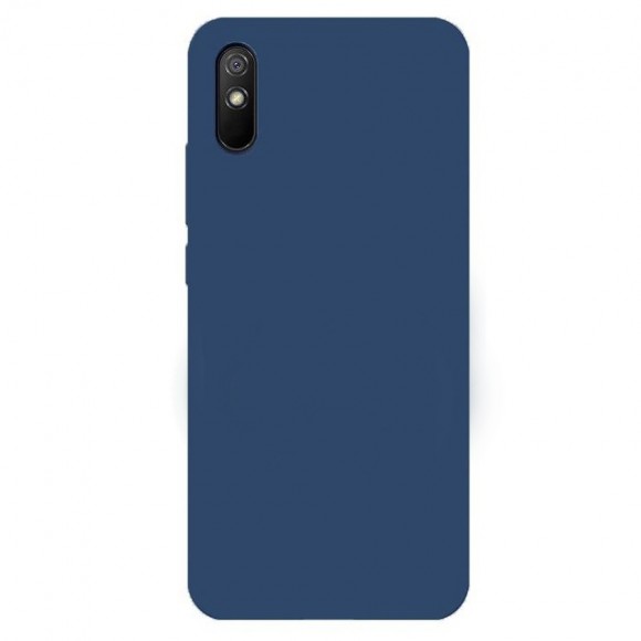 Чехол-накладка Xiaomi Redmi 9A Silicone Case темно-синий