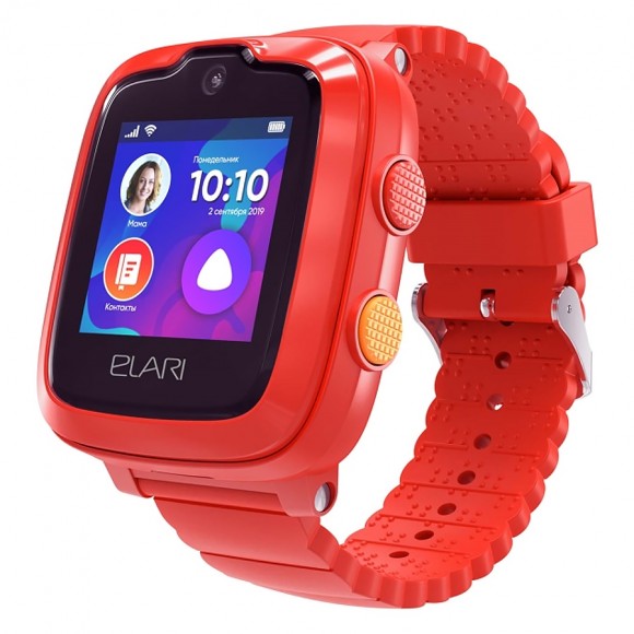Часы Elari KidPhone 4G (красный)