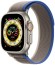 Умные часы Apple Watch Ultra MNHT3 49 мм S/M  корпус из титана, ремешок Trail Loop синего/серого цвета (Сине-серый)