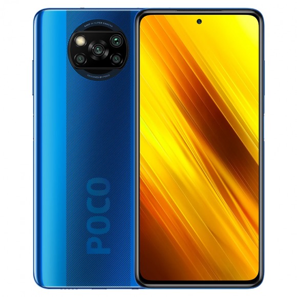 Смартфон Xiaomi Poco X3 NFC 6/64GB (Global) (голубой)