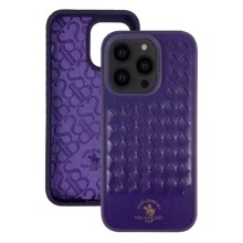 Чехол-накладка для iPhone 14 Pro Max Santa Barbara RAVEL плетенка сиреневый