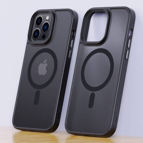 Чехол-накладка для iPhone 13 Pro DFANSDESIGN Mag Comfortable черный Чехол-накладка для iPhone 13 Pro DFANSDESIGN Mag Comfortable черный