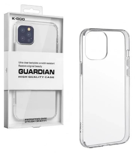 Чехол-накладка для iPhone 15 KZDOO Guardian прозрачный