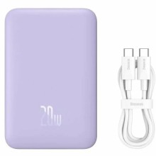 Аккумулятор Baseus Magnetic Mini Wireless Fast Charge 20W 10000mAh фиолетовый