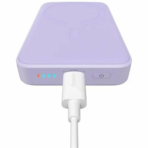 Аккумулятор Baseus Magnetic Mini Wireless Fast Charge 20W 10000mAh фиолетовый