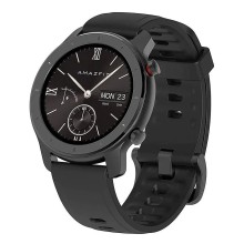 Часы Amazfit GTR 42mm aluminium case, silicone strap (A1910) (черный) Часы Amazfit GTR 42mm aluminium case, silicone strap (A1910) (черный)