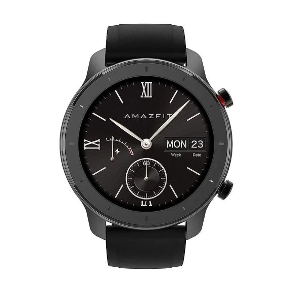 Часы Amazfit GTR 42mm aluminium case, silicone strap (A1910) (черный) Часы Amazfit GTR 42mm aluminium case, silicone strap (A1910) (черный)