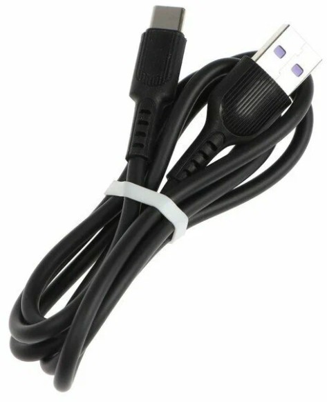 Type-C USB Smartbuy S33 3A 1м черный Type-C USB Smartbuy S33 3A 1м черный