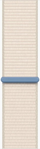 Умные часы Apple Watch Series 9 GPS 41mm MR8V3 Starlight Aluminum Case with Starlight Sport Loop  (Starlight, Starlight)