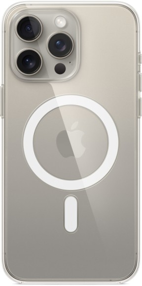 Чехол-накладка для iPhone 15 Pro Max NY MagSafe прозрачный