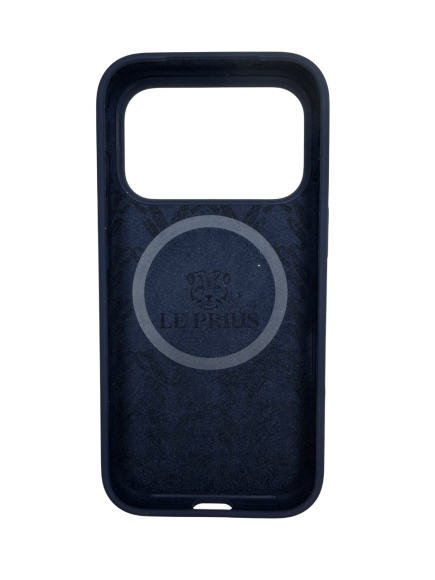 Чехол-накладка для iPhone 17 Pro Le Prius Shiva Silicone MagSafe Blue