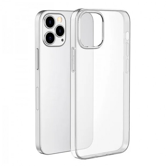 Чехол-накладка для iPhone 13 Pro Max Hoco силикон прозрачный