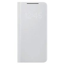 Чехол-книжка Samsung Smart LED View Cover Galaxy S21 (EF-NG991PJEGRU) светло-серый