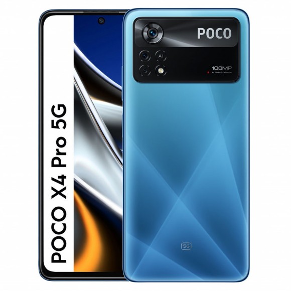 Смартфон Xiaomi Poco X4 Pro 5G 8/256GB (Global) (голубой)