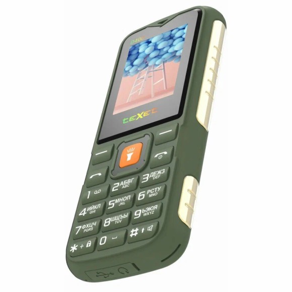 Мобильный телефон teXet TM-D400 (Зеленый)