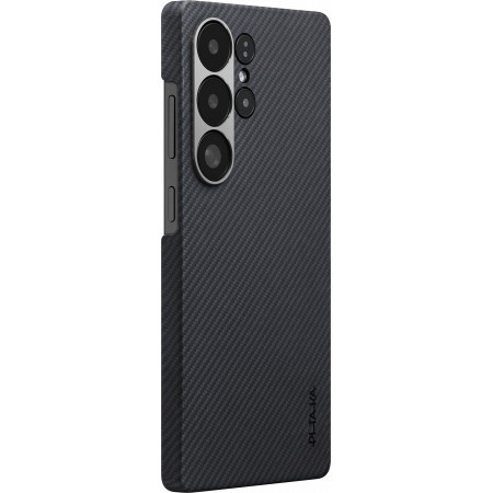 Чехол-накладка Samsung S25 Plus PITAKA Ultra-Slim Case for Black/Grey Twill