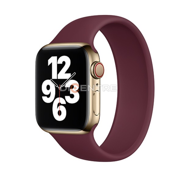 Ремешок для Apple Watch 38/40/41 мм монобраслет Sport S бордовый