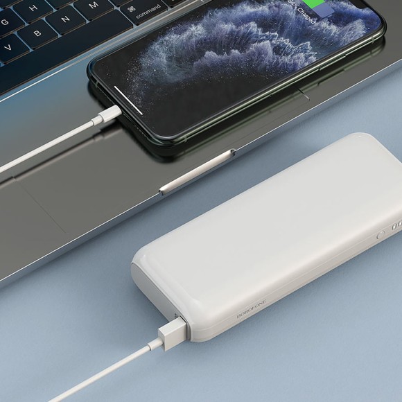 Аккумулятор Borofone BJ1A 20000мАч белый