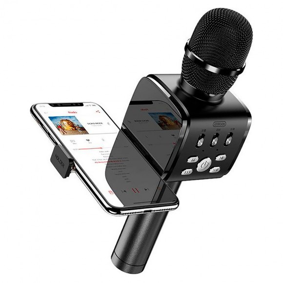 Караоке микрофон Bluetooth Joyroom JR-MC3, черный