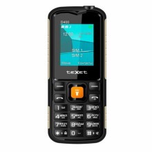 Мобильный телефон teXet TM-D400 (Черный)