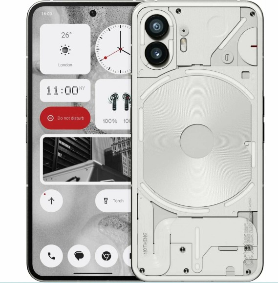 Смартфон Nothing Phone (2) 12/256 ГБ Global, Dual nano SIM (Белый)
