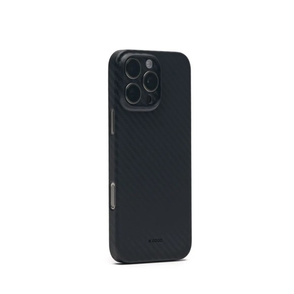 Чехол-накладка для iPhone 16 Pro KZDOO Air Carbon Black