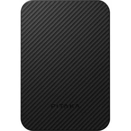 Беспроводное зарядное устройство Pitaka Magnetic Power Bank Qi2 Black