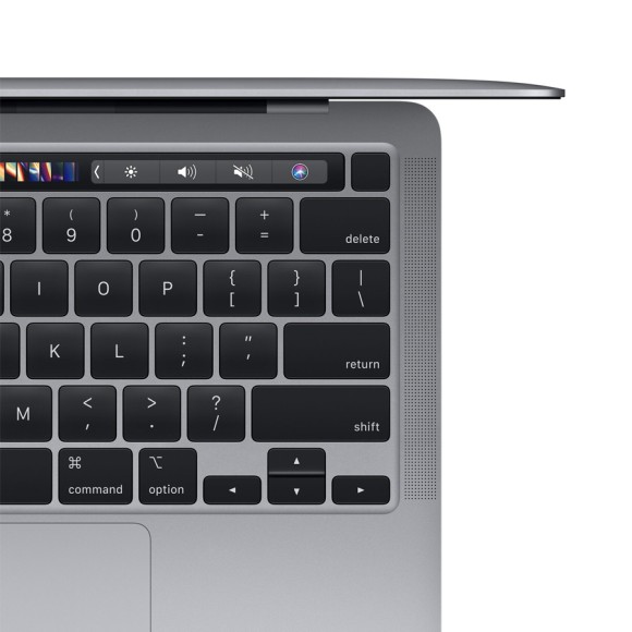 Ноутбук Apple MacBook Pro 13" 2020 (M1, 8/256 ГБ, SSD, Touch Bar) (MYD82) (темно-серый)