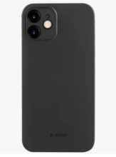 Чехол-накладка для iPhone 12 K-DOO AIR skin черный