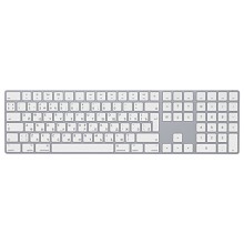Клавиатура Apple Magic Keyboard with Numeric Keypad (MQ052RS/A) Silver Bluetooth (белый, Silver)