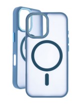 Чехол-накладка для iPhone 16 Pro Max VEGLAS Fog Magnetic синий