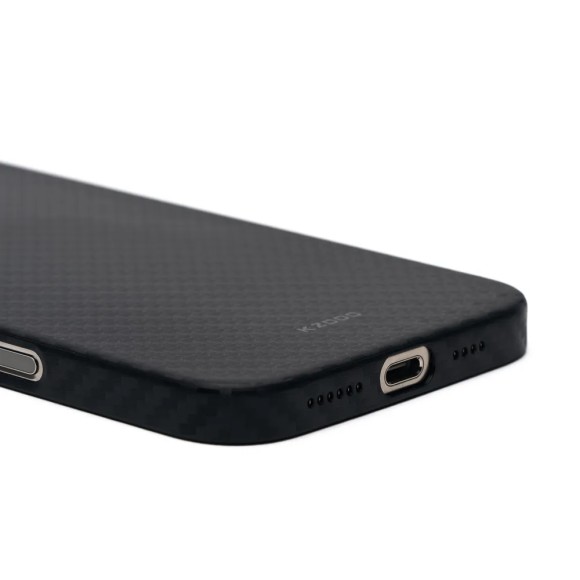 Чехол-накладка для iPhone 16 Pro Max KZDOO Air Carbon Black